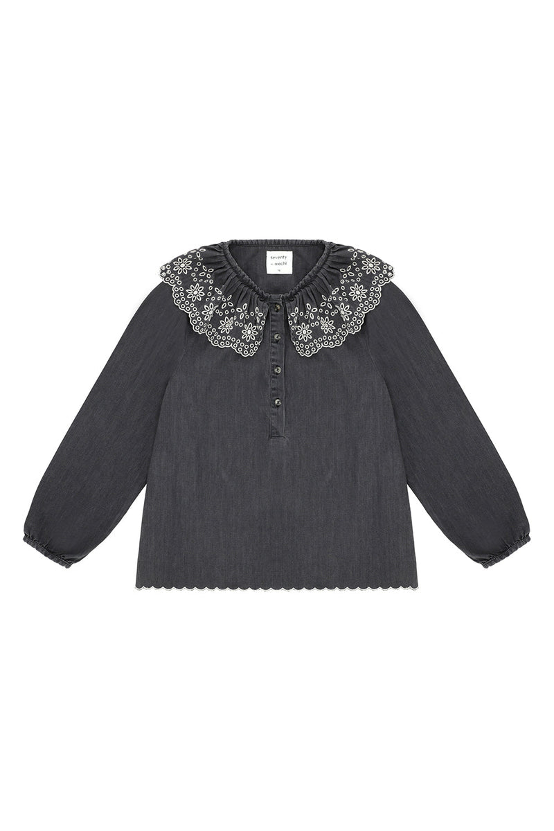 Dylan Blouse in Washed Black