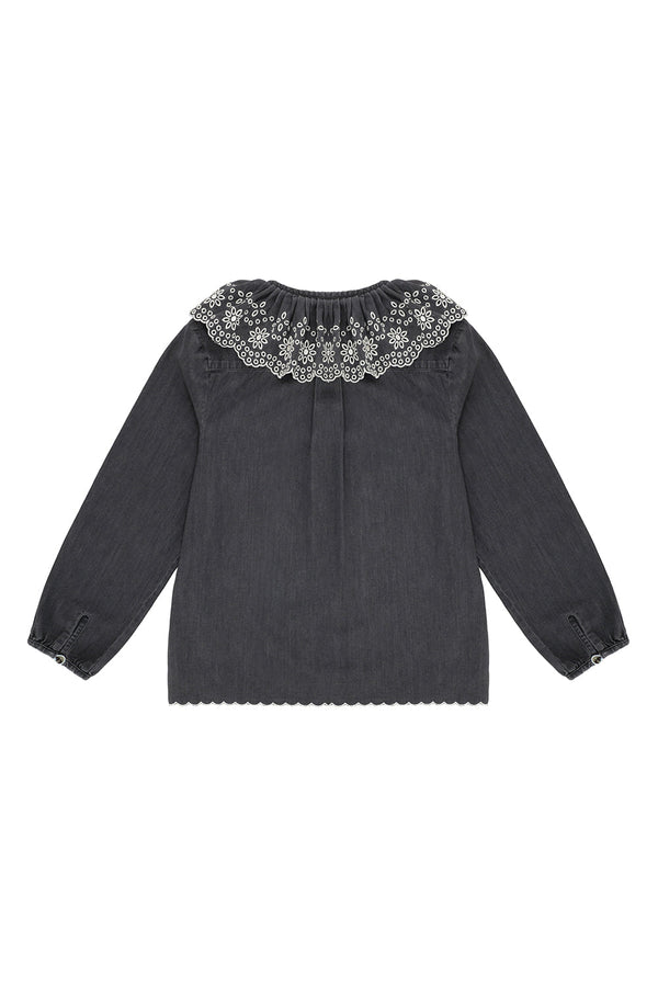 Dylan Blouse in Washed Black