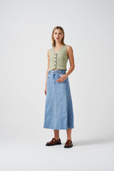 Willow Skirt in Rodeo Vintage - seventy + mochi